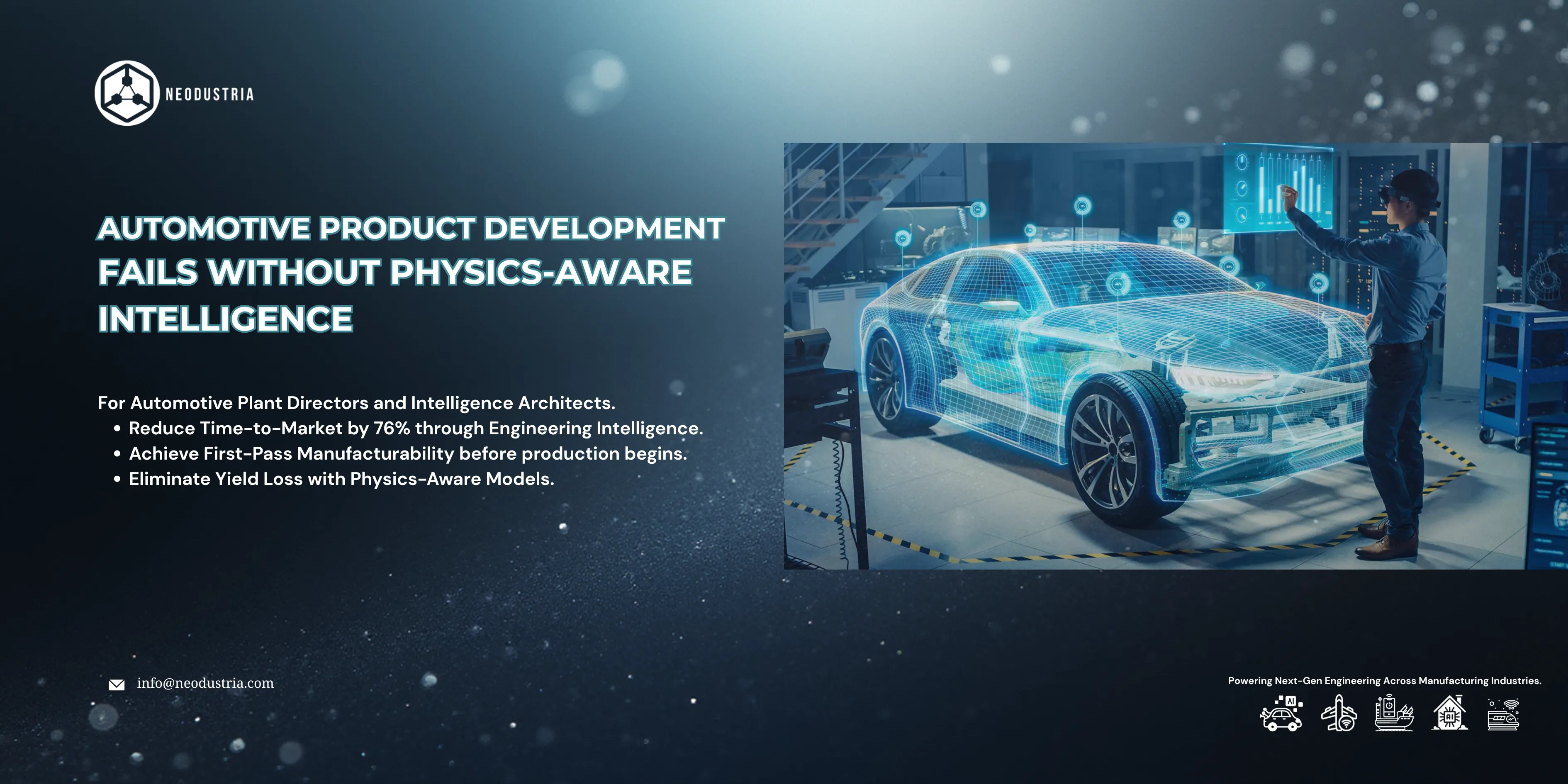 Automotive Product Development with Physics-Aware AI